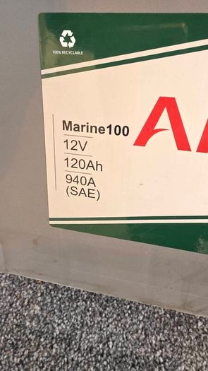 120 Ah  Leisure battery