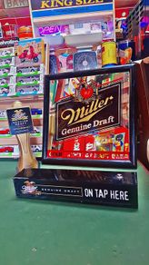 Miller Genuine Draft pub memorabilia
