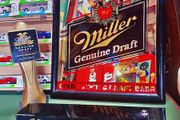 Miller Genuine Draft pub memorabilia