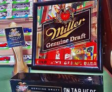 Miller Genuine Draft pub memorabilia