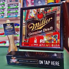 Miller Genuine Draft pub memorabilia