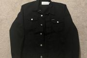 CK Black Denim Jacket - Large