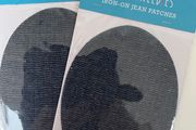 2 Set Iron On Denim Patches
