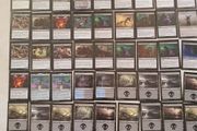 MTG Magic The Gathering Black Horror Deck approx 60 cards