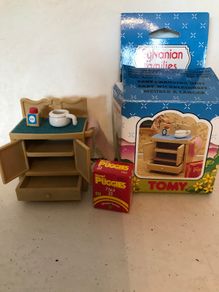Rare Vintage Sylvanian Families Baby Changing Unit