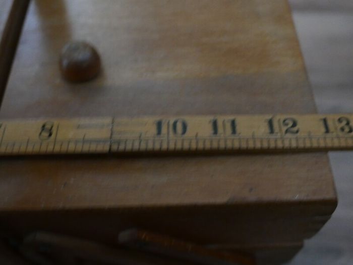 Vintage rustic wood box
