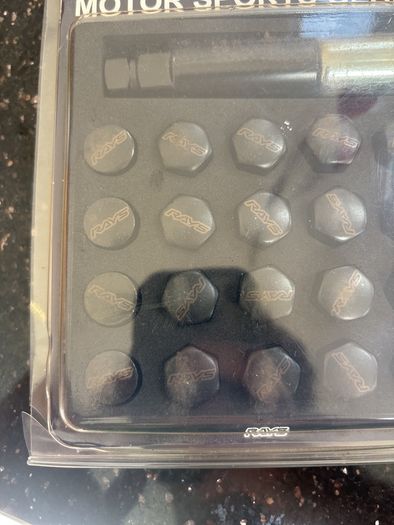 17mm Hex nut and lock set
