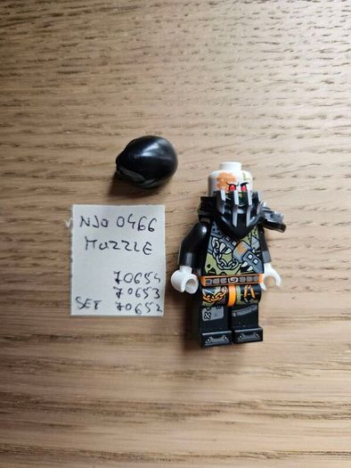 lego muzzle njo0466, set ninjago 70654 ninjago