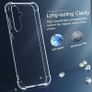 Samsung Galaxy A55 Case Clear Reinforced Corners TPU Flexible for Samsung A55 Phone Cover-Clear Image 2