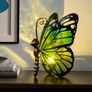 Green LED Butterfly Lamp Image 2