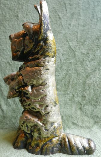 Vintage Cast Iron Scotty Dog Door Stop
