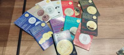 Coin and note book