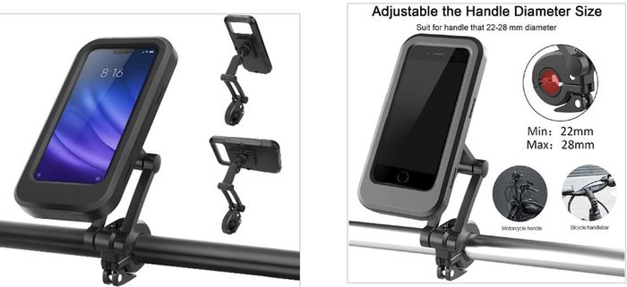 Bike phone holder 360 Rotation Bike-Motorbike