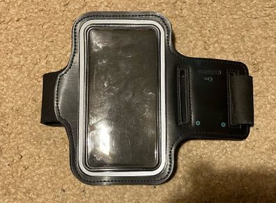 Black Sports Phone Armband
