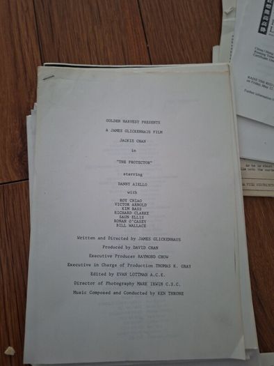 Job Lot Of Press Kit Production Notes And Synopsis