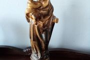 vintage religious wood