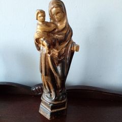 vintage religious wood