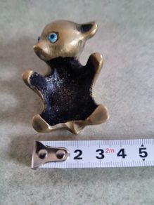 Lovely small brass panda as ashtray.