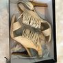 Miezko Leather Sandals / Gladiator Heels - Size EU 40 / Size 6 Image 10