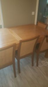 table and 4 chairs