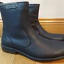 GANT RRP 190 Eur Size 9.5 UK Haynes Black Texas Leather Zip Up Ankle Boots real leather rubber sole new Image 2