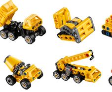 LEGO Technic Mighty Machines 42233 complete collection