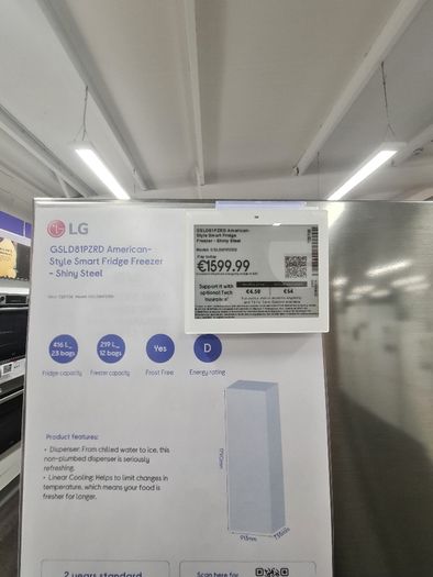 Lg American Fridge And Freezer