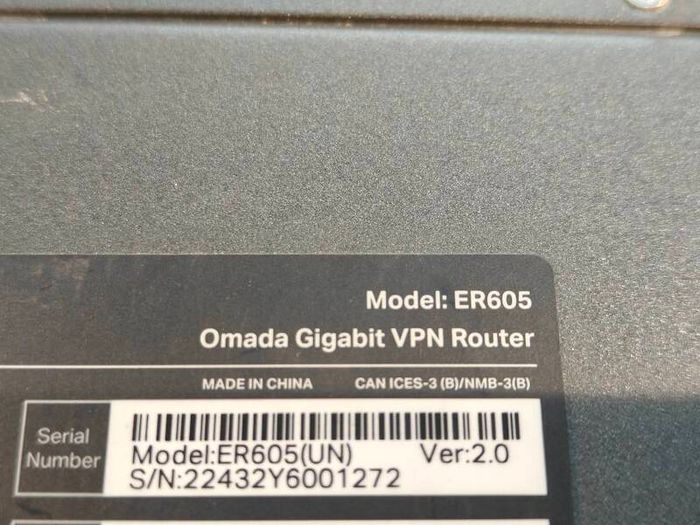 TP-Link Omada ER605 V2 Gigabit VPN Router