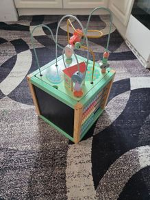 Activity wooden box