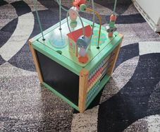 Activity wooden box