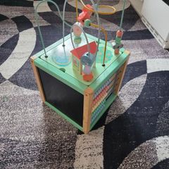 Activity wooden box