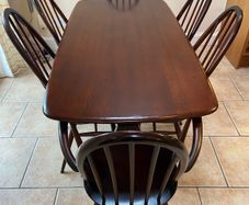 Ercol Vintage Dining Table & Chairs