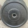 Full set of weights and 20kg Olympic bar Image 5