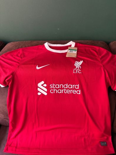 Jurgen Klopp signed Liverpool jersey