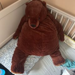 large cuddley brown bear