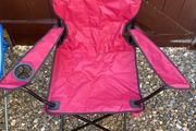 Brand new in original packaging camping chair/sports chair with cup holder