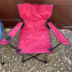 Brand new in original packaging camping chair/sports chair with cup holder
