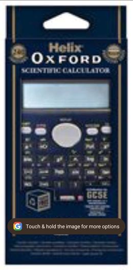 New sealed Helix oxford scientific Calculator