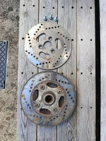 Suzuki Katana Ay50 Brake Discs