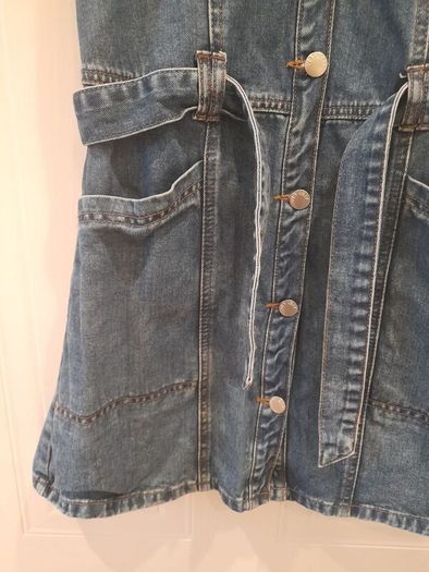 girls denim dress
