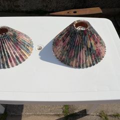 Pair of lampshades