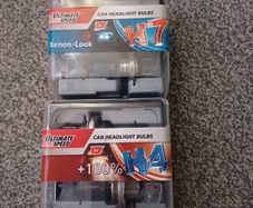 Ultimate Speed H7  H4 Car Headlight Bulbs