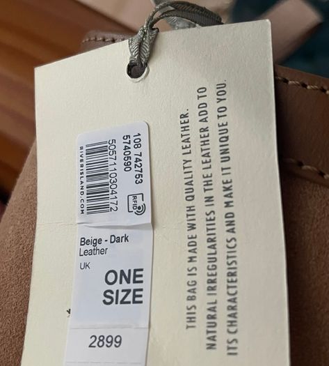River Island Leather Crossbody Bag