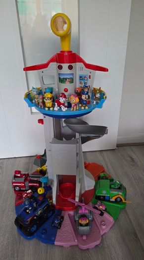 Paw Patrol ( Tower, Vehicles, Mini Vehicles, Characters)