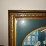 Vintage Margaret Dovadson "Landlords Brew" print in a gilt & teal oval mount Image 7