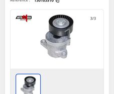 Insignia drive belt tensioner pulley