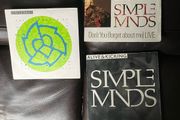 Simple Minds collection of 3 7 inch singles
