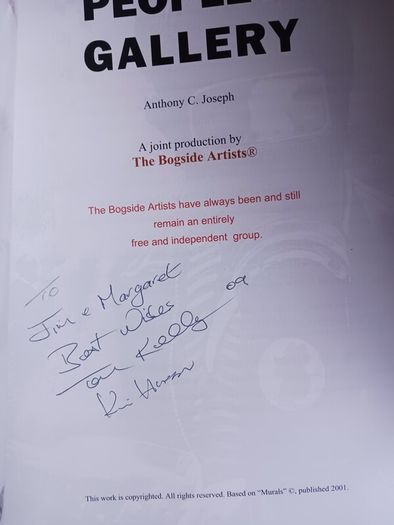 The Bogside Artists/ The People's Gallery/ 2001/1st ed. / signed