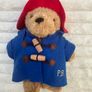 Paddington Bear Stuffed Animal Plush 2013 approx. 23 cm. Used Please see photos Image 3