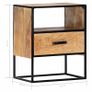 Nightstand 40x30x50 cm Solid Mango Wood Image 9